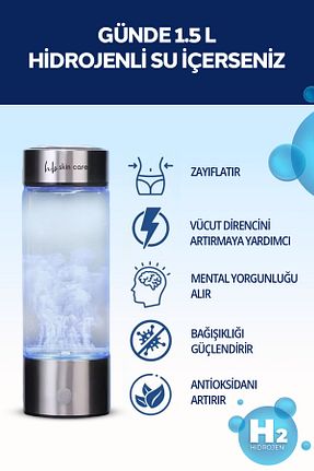 قمقمه ورزشی سفید شیشه hb skin care - کد 843062641