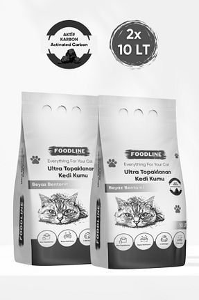 شن گربه Doğal/Bentonit Kumlar Foodline - کد 871404948