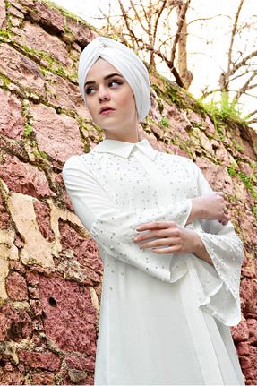 تونیک حجاب نباتی زنانه ویسکون TRENDTESETTÜR - کد 86184906