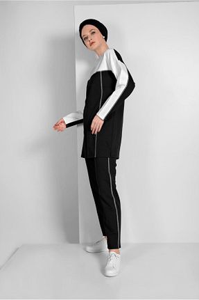 ست گرمکن حجاب سفید زنانه رگولار TRENDTESETTÜR - کد 86186766