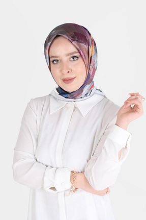 روسری پلی استر Alvina - کد 802124709