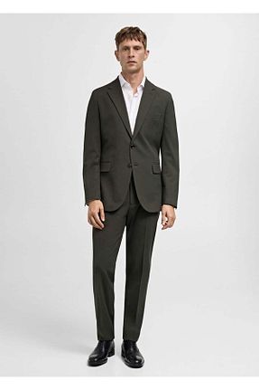کت سبز مردانه اسلیم فیت MANGO Man - کد 844176635