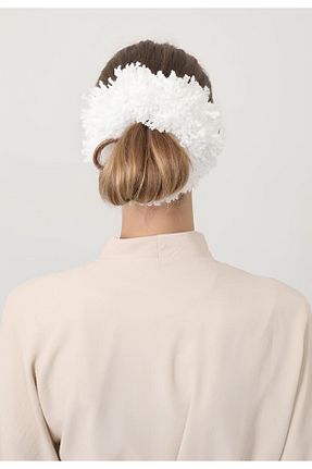 کلاه شنای حجاب سفید زنانه Melodi Scarf - کد 871957995