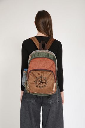 کوله پشتی قهوه ای زنانه سایز متوسط Street Bag - کد 871957935