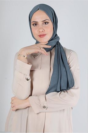 شال طوسی زنانه پلی استر Alvina - کد 801707682