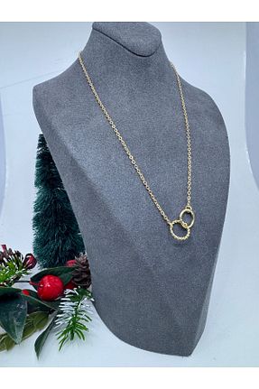 گردنبند استیل ( فولاد ) متالیک زنانه استیل (فولاد) DFN - کد 871971358