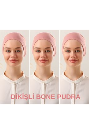 کلاه شنای حجاب صورتی زنانه Melodi Scarf - کد 871962640