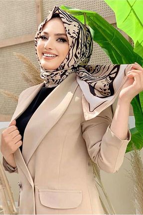 کت حجاب بژ زنانه رگولار TRENDTESETTÜR - کد 362036605