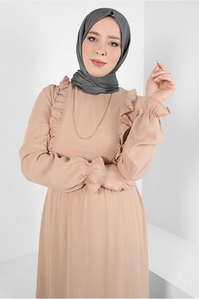 شال طوسی زنانه پلی استر Alvina - کد 817772122