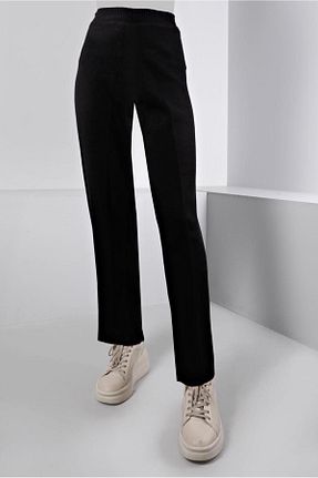 شلوار حجاب مشکی زنانه اکریلیک TRENDTESETTÜR - کد 807288623