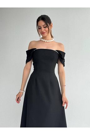 لباس مشکی زنانه بافتنی Glysso - کد 818929485