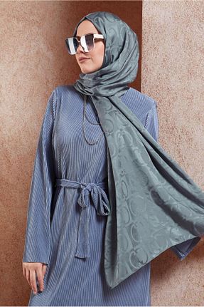 شال طوسی زنانه پلی استر Alvina - کد 857590259
