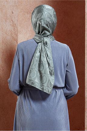 شال طوسی زنانه پلی استر Alvina - کد 857591567