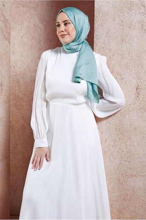 شال آبی زنانه پلی استر Alvina - کد 857588067