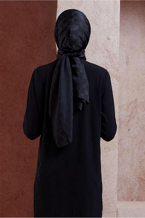 شال مشکی زنانه پلی استر Alvina - کد 855461541