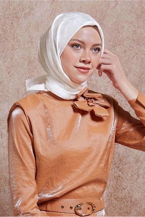 روسری نباتی ساتن Alvina - کد 852927095