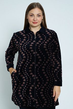 ست بالاتنه و پائین تنه سایز بزرگ سرمه ای زنانه فاق نرمال İntensive - کد 872191170