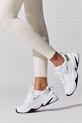کفش اسنیکر سفید زنانه چرم اصل Nike - کد 455106747