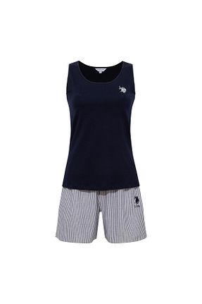 ست لباس راحتی سرمه ای زنانه پنبه ای U.S. Polo Assn. - کد 872075725