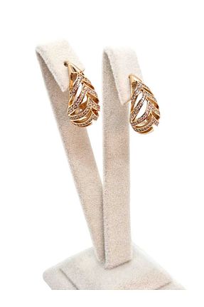 گوشواره استیل (فولاد) طلائی زنانه استیل ضد زنگ XUPING JEWELRY - کد 871777924