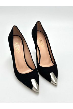 کفش استایلیتو مشکی پاشنه نازک Klay Shoes - کد 872204402