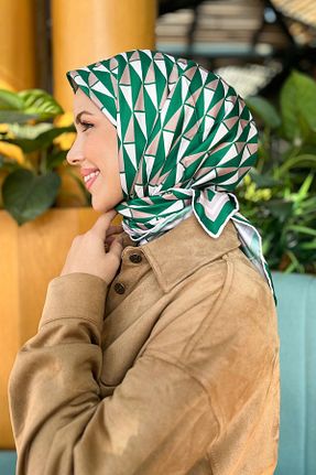 روسری رنگی پلی استر Armine - کد 872089634