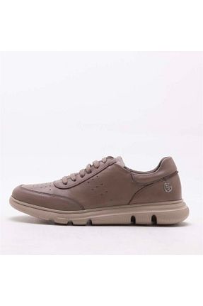 کفش کژوال قهوه ای مردانه چرم خالص Gusse - کد 675919197