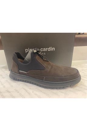 کفش کژوال قهوه ای مردانه نبوک Pierre Cardin - کد 872103079