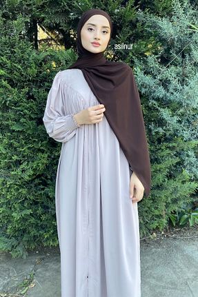 شال قهوه ای زنانه پنبه ای ASİLNUR - کد 872137627