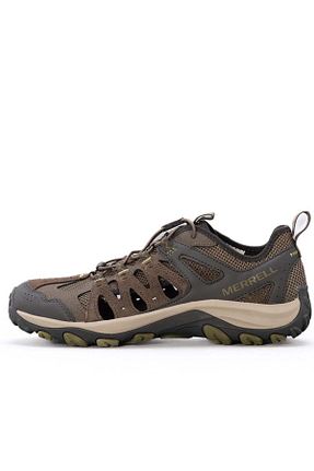 کفش بیرون طوسی مردانه چرم اصل Merrell - کد 679435241