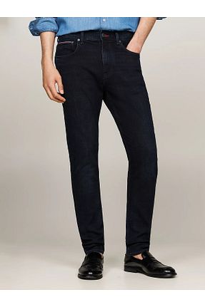 شلوار جین سرمه ای مردانه پاچه تنگ Tommy Hilfiger - کد 872140968