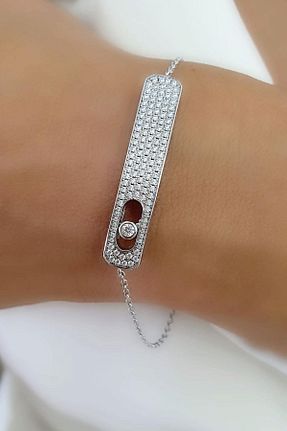 دستبند نقره زنانه 925 عیار OSESHOP - کد 872131487