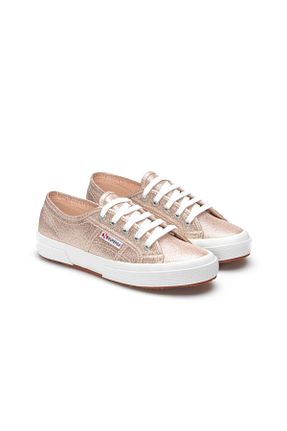 کفش اسنیکر صورتی زنانه بند دار Superga - کد 701514477