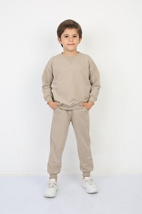ست گرمکن قهوه ای بچه گانه %100 پنبه REPLİX - کد 872239617