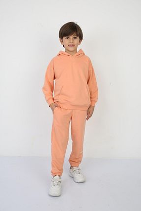 ست گرمکن نارنجی بچه گانه %100 پنبه REPLİX - کد 872246152