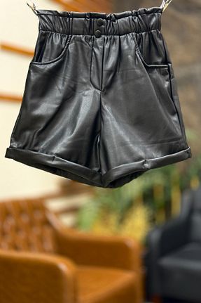 شلوارک و برمودا مشکی زنانه sahnemoda - کد 872142152