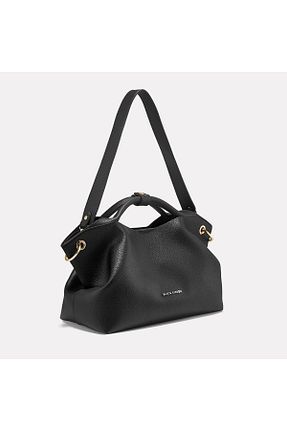 کیف دستی مشکی زنانه سایز متوسط Black Ribbon - کد 872186779