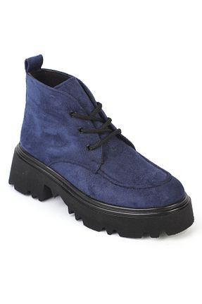 بوت / نیم بوت سرمه ای زنانه چرم مصنوعی Capone Outfitters - کد 872192284