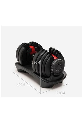 دمبل و صفحه وزنه مشکی ریخته گری Proforce - کد 69365947