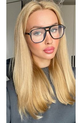 عینک محافظ نور آبی نارنجی زنانه شیشه LOOKUP NEW - کد 872191547