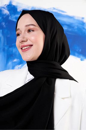 شال مشکی زنانه ابریشم MODA - کد 872187706