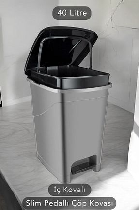 کیسه زباله طوسی پلاستیک Carat Home - کد 872378424