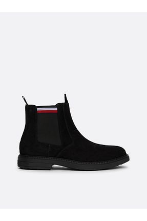 بوت / نیم بوت مشکی مردانه جیر Tommy Hilfiger - کد 872224281
