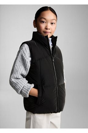 جلیقه مشکی بچه گانه رگولار MANGO Kids - کد 849323501