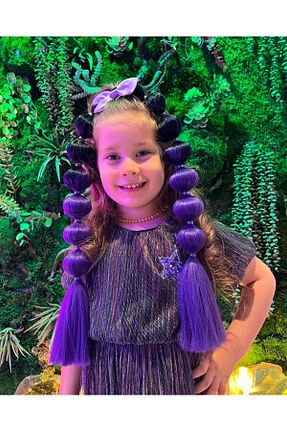 گیره سر بنفش بچه گانه Bubble Hair Shop - کد 872385786