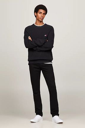 شلوار مشکی مردانه بافتنی Tommy Hilfiger - کد 872273266