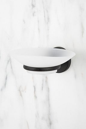 جا صابونی مشکی فلزی Aktel Banyo - کد 872299236