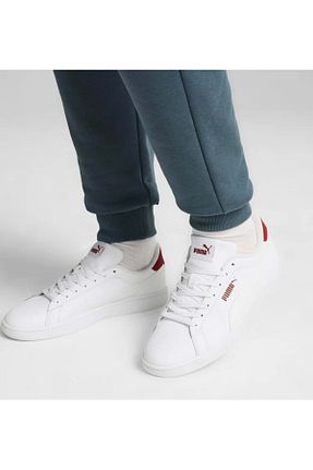 کفش اسنیکر زرشکی مردانه چرم مصنوعی Puma - کد 871917299
