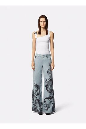 بلوز سفید زنانه ساده VERSACE JEANS COUTURE - کد 872361945