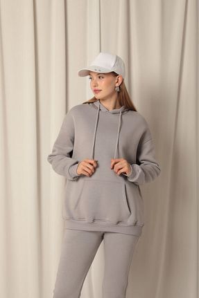 سوئیشرت رنگی زنانه ساده blueb - کد 938296479